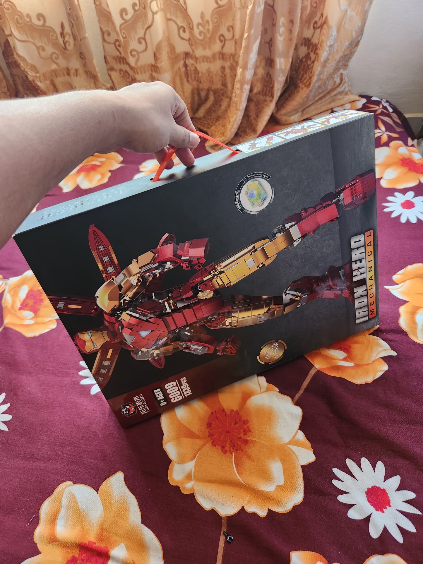 Iron man mechanical building block set - 1339pcs