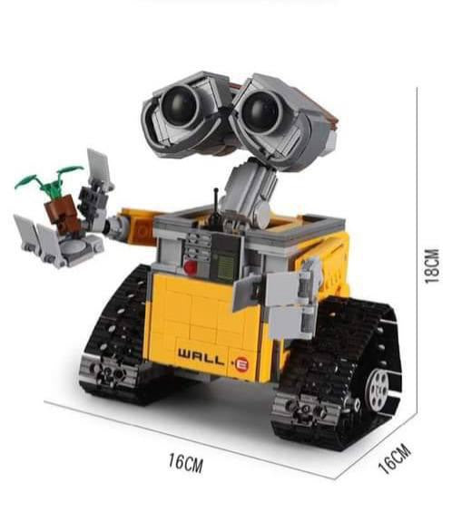 Wall E building blocks set - 687 pcs