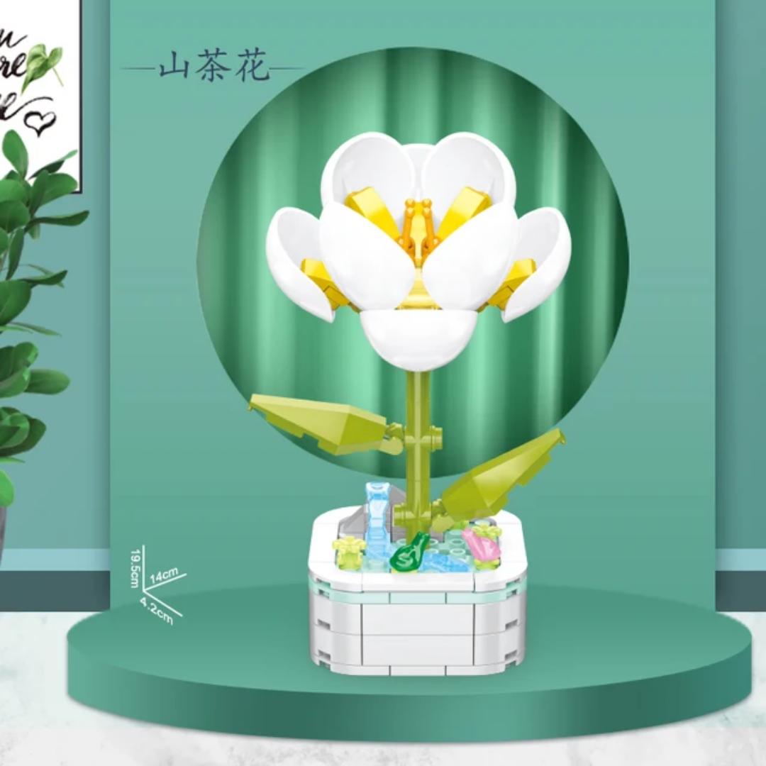 Flower Surprise Building Blocks Set (Model- 103C)