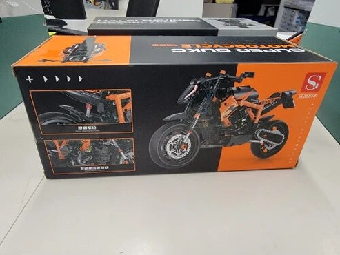KTM super duke 1:8 Technical Motorcycle ModelBuilding Block - 579pcs
