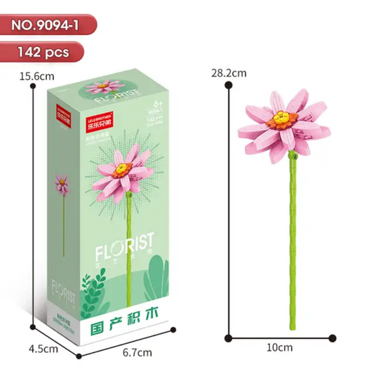 Florist 9094 Flowers Building Blocks Set – Eternal Blossom Series Collection