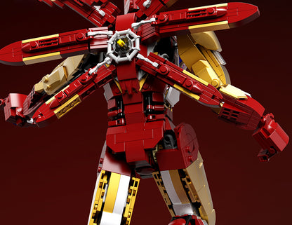 Iron man mechanical building block set - 1339pcs