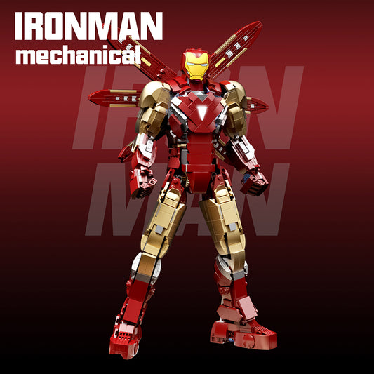 Iron man mechanical building block set - 1339pcs
