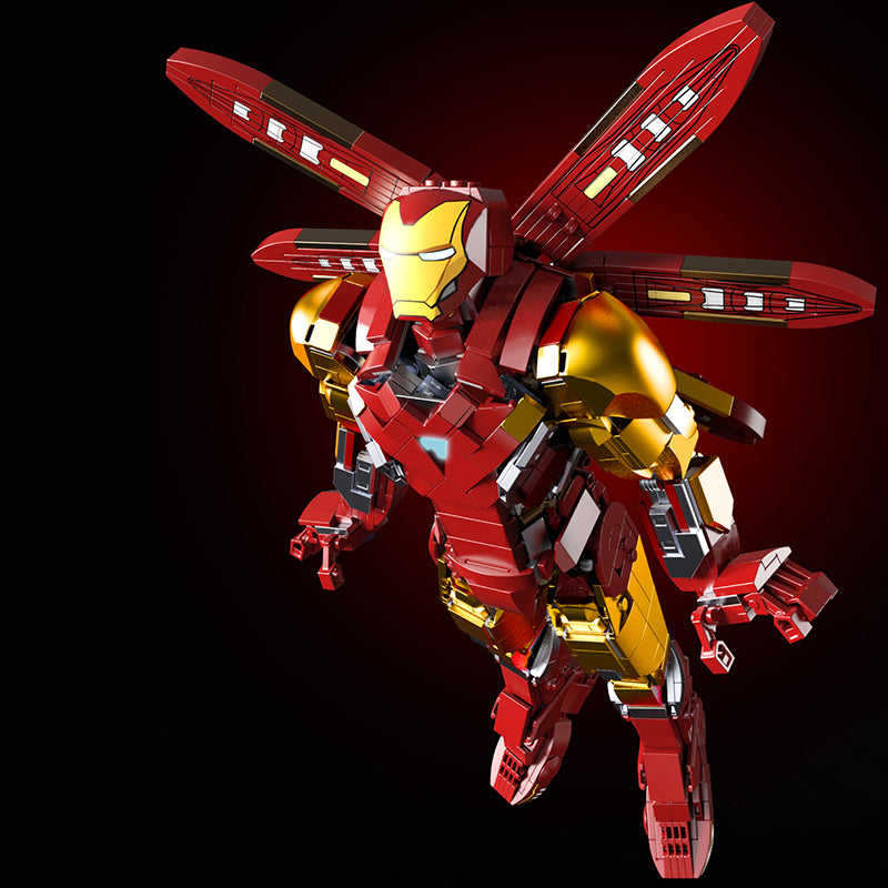 Iron man mechanical building block set - 1339pcs
