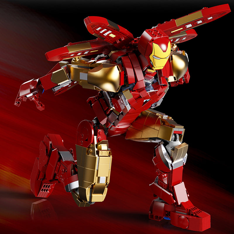 Iron man mechanical building block set - 1339pcs