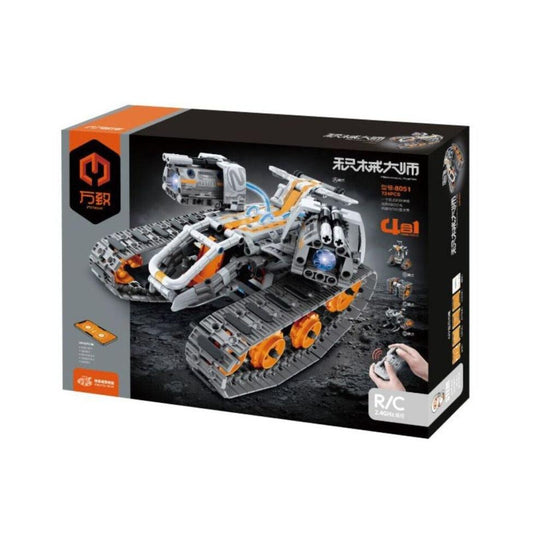 iM.Master Mechanical Master R/C 4-in-1 Tank Building Set (Model 8051) -  406 pieces