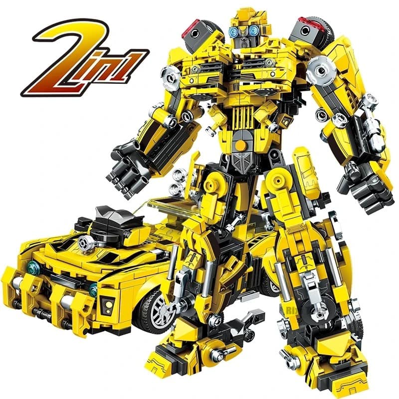 Bumble Bee Deformation Robot 2 in One - 792 pcs