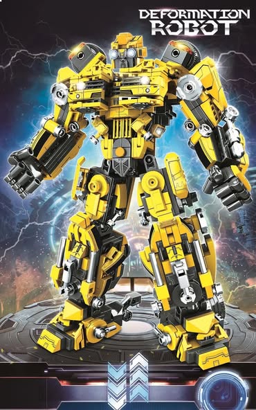Bumble Bee Deformation Robot 2 in One - 792 pcs