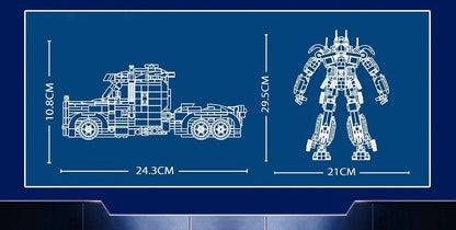 Optimus prime Deformation Robot 2 in One - 813 pcs