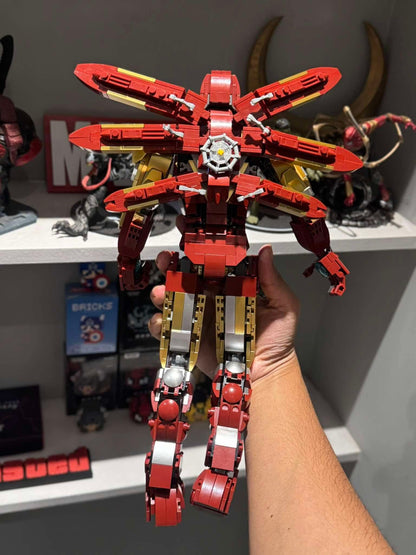 Iron man mechanical building block set - 1339pcs