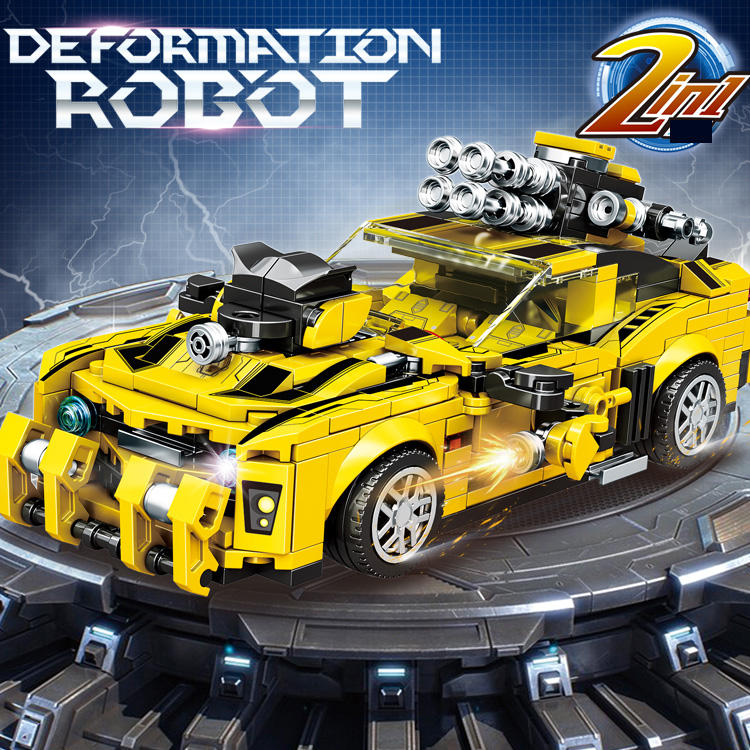 Bumble Bee Deformation Robot 2 in One - 792 pcs