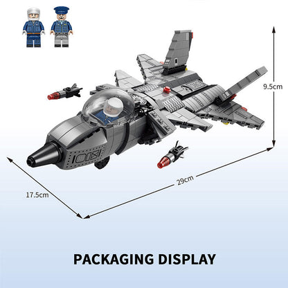 Military J-20 Fighter Building Block