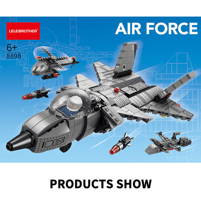 Military J-20 Fighter Building Block
