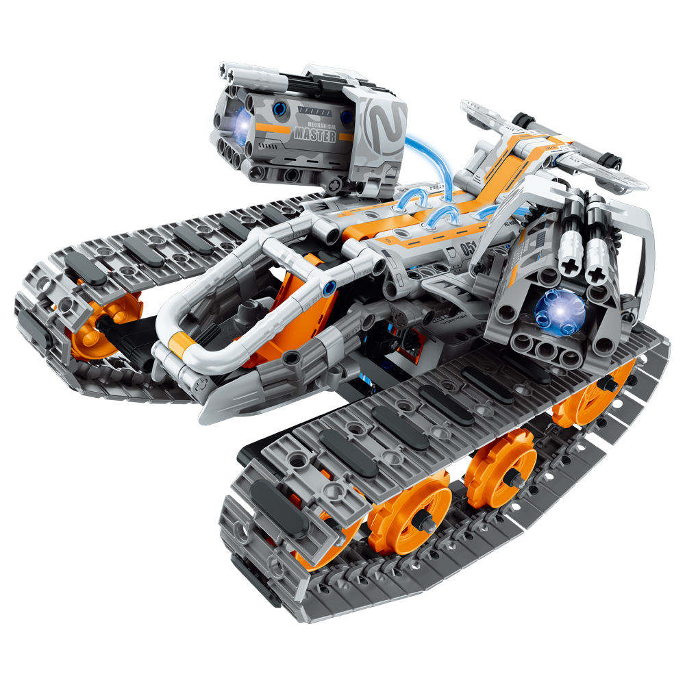 iM.Master Mechanical Master R/C 4-in-1 Tank Building Set (Model 8051) -  406 pieces