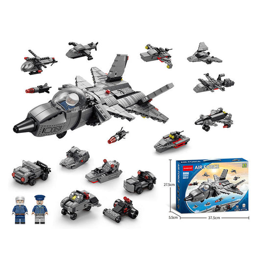 Military J-20 Fighter Building Block