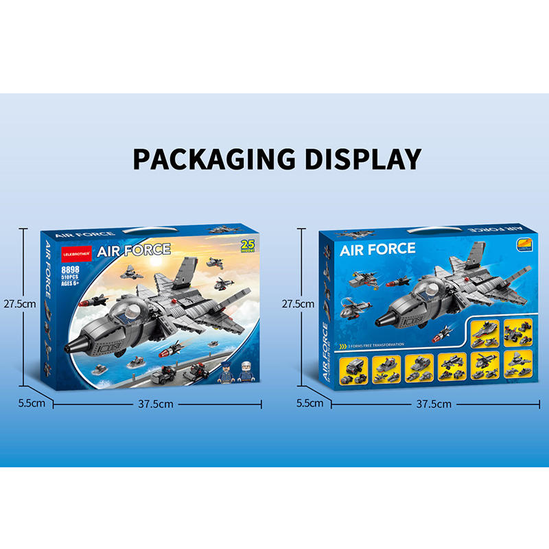 Military J-20 Fighter Building Block