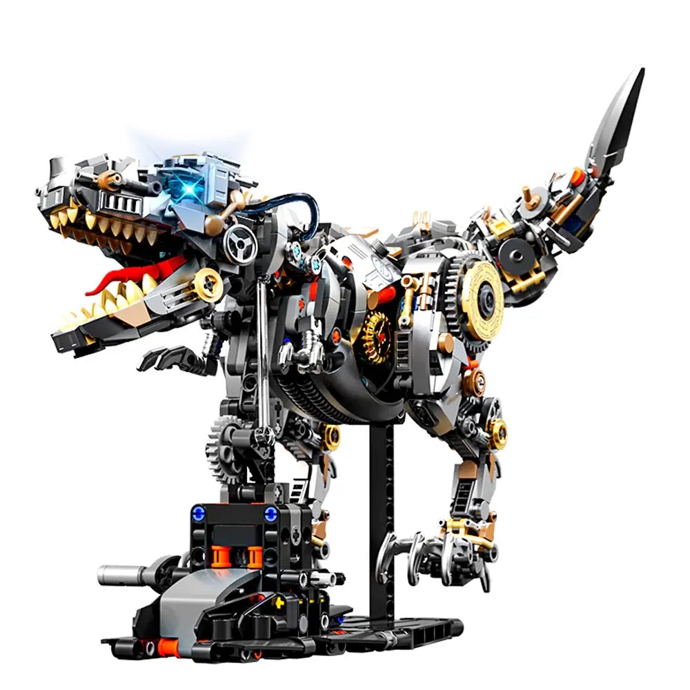 MJI 13087 Mechanical Dinosaur Building Blocks Set (including motor and light) -  1268 pcs
