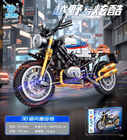 KUYU Moxing Classic Racer building set — 767 pcs