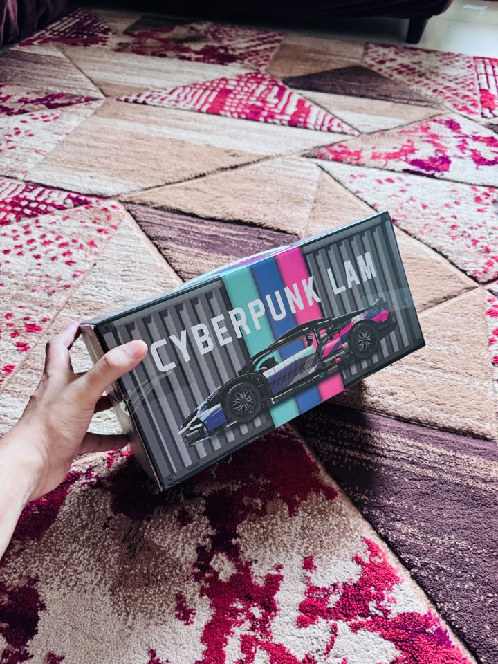 Cyberpunk Lamborghini Building blocks set - 1280 pcs
