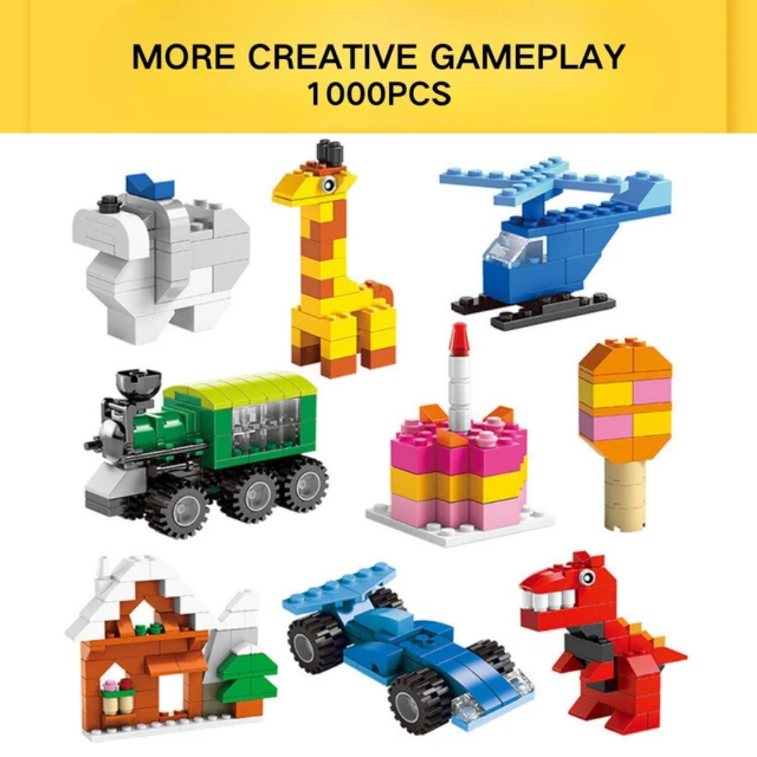 Classic building blocks set - 1000pcs