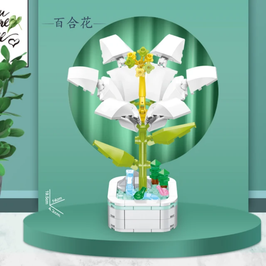 Flower Surprise Building Blocks Set (Model- 103C)