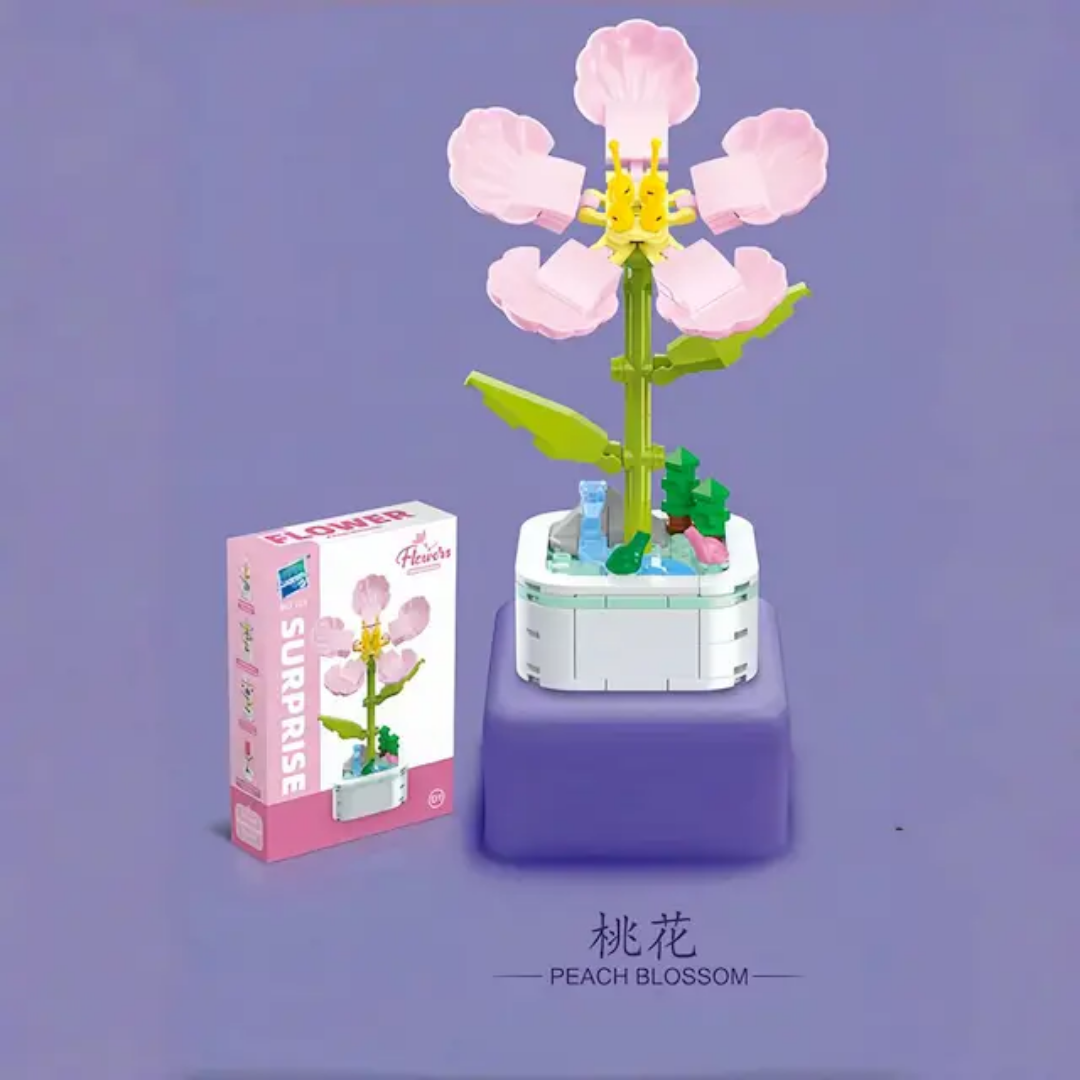 Flower Surprise Building Blocks Set (Model- 103D)