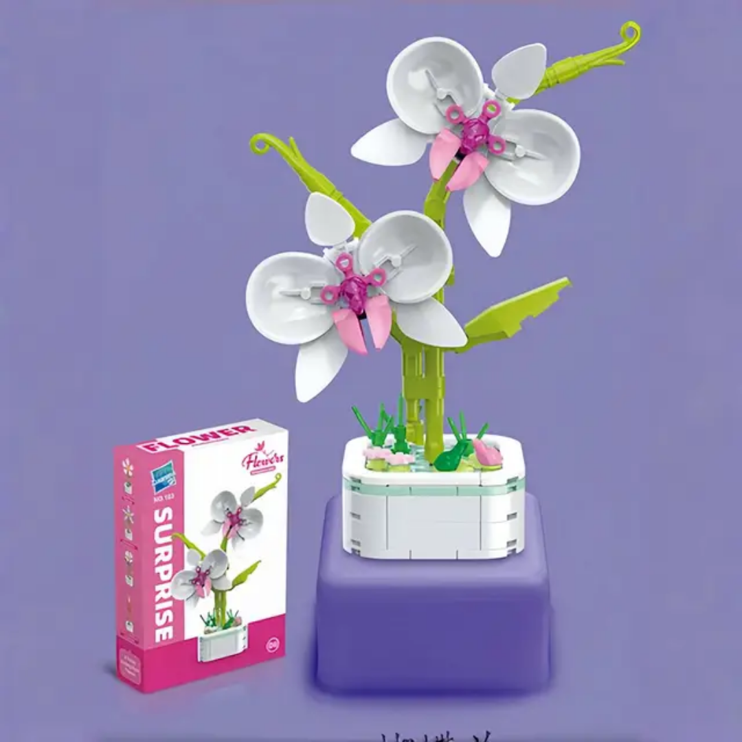 Flower Surprise Building Blocks Set (Model- 103D)