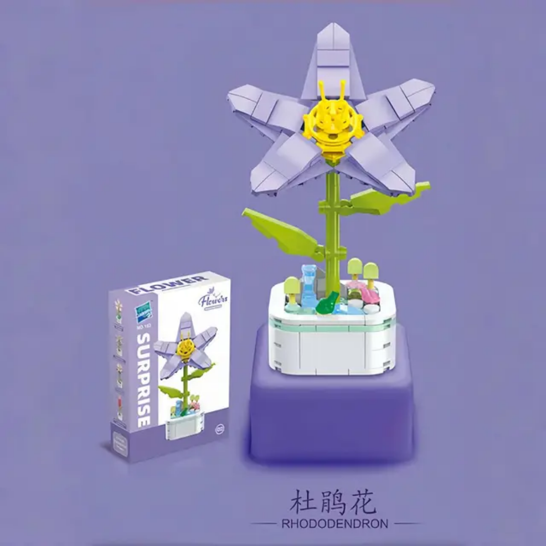 Flower Surprise Building Blocks Set (Model- 103D)