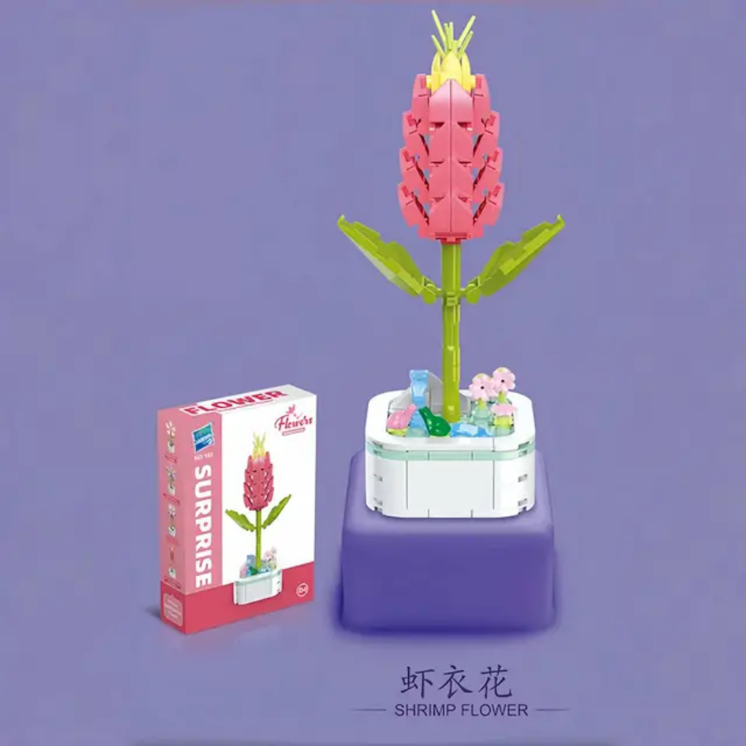 Flower Surprise Building Blocks Set (Model- 103D)